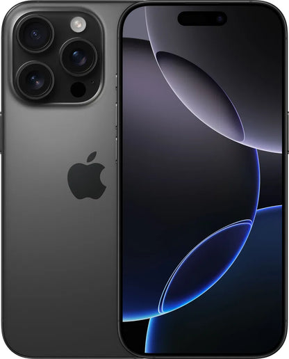 Apple iPhone 16 Pro 128GB Schwarz (Black Titanium) – Neu & OVP – Original & Versiegelt- Differenzbesteuert
