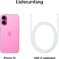 Apple iPhone 16 Plus, 256 GB, Pink, NEU OVP, Differenzbesteuert nach §25a UStG